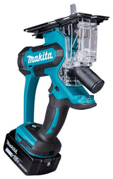 Makita Akku-Trockenbausäge – präzise 1–15 mm Schnitttiefe & Staubabsaugung - DSD180Z