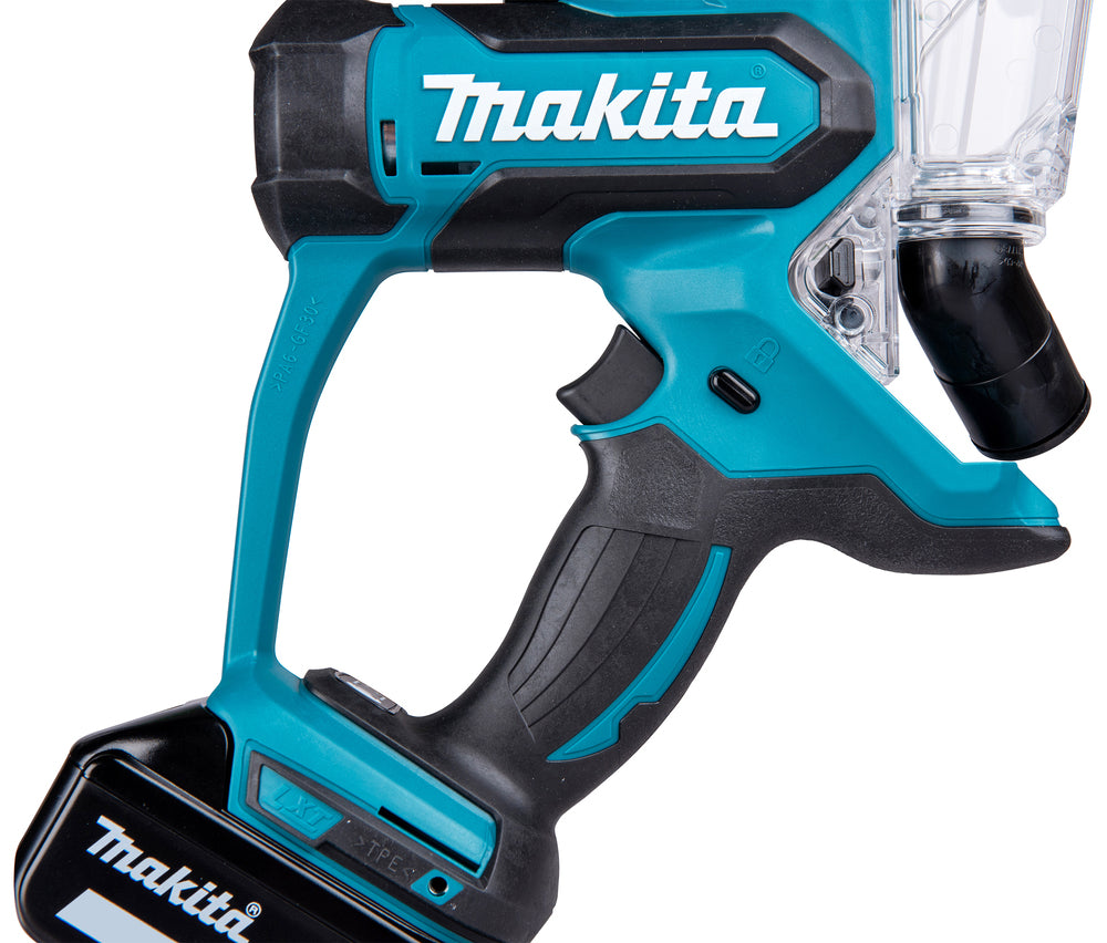 Makita Akku-Trockenbausäge – präzise 1–15 mm Schnitttiefe & Staubabsaugung - DSD180Z