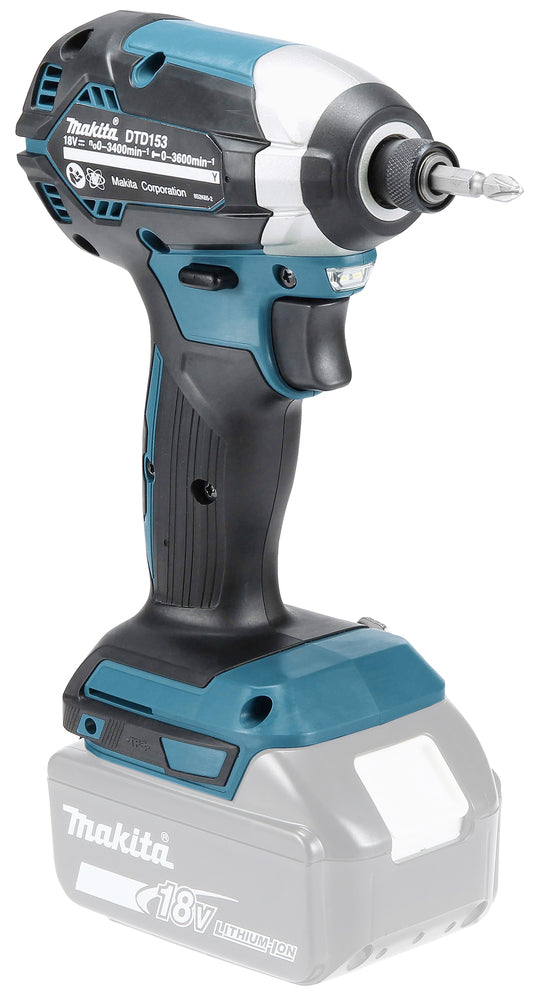 Makita Akku-Schlagschrauber 18V – kompakt, leicht & 170 Nm Drehmoment - DTD153Z
