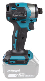 Makita Akku-Schlagschrauber 18V – 4 Modi, elektronische Schlagkraft & LED-Ring - DTD173Z