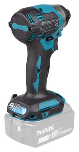 Makita Akku-Schlagschrauber 18V – 4 Modi, elektronische Schlagkraft & LED-Ring - DTD173Z