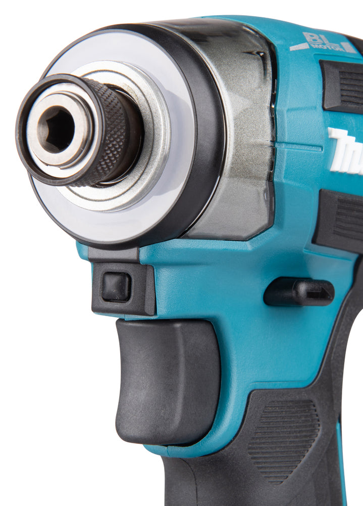 Makita Akku-Schlagschrauber 18V – 4 Modi, elektronische Schlagkraft & LED-Ring - DTD173Z