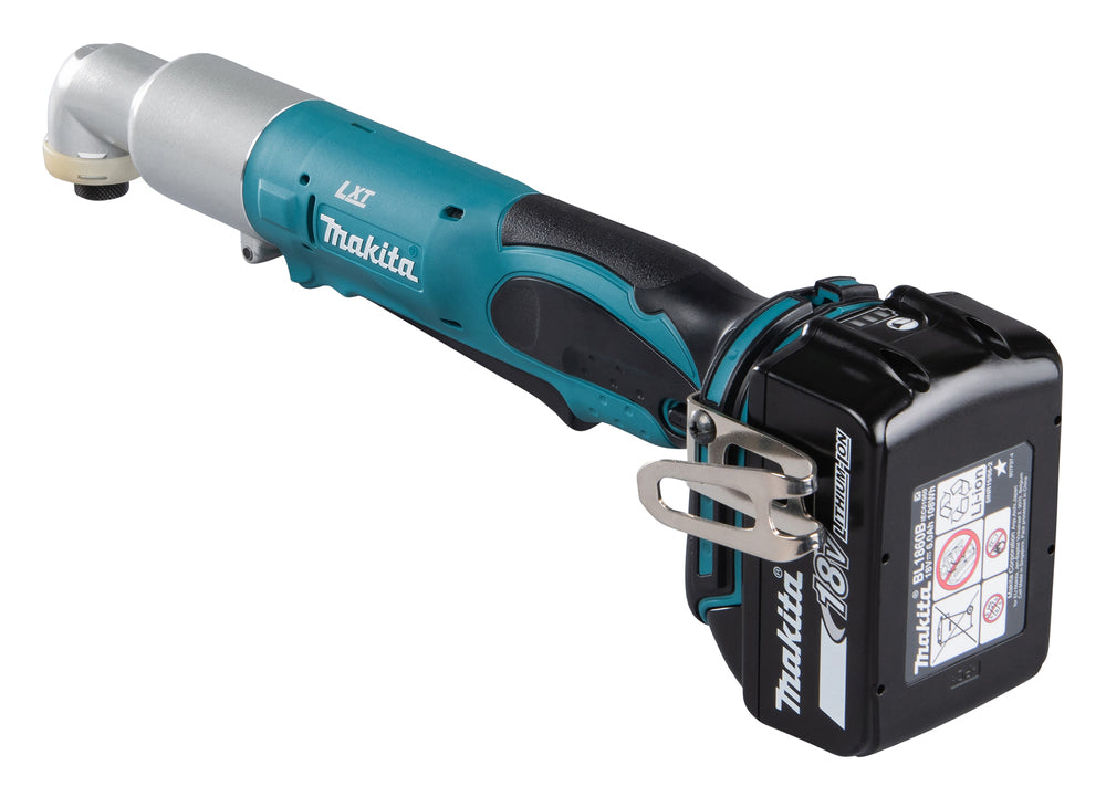 Makita Akku-Winkelschlagschrauber – 1/4", nur 53 mm Eckmaß, LED & Motorbremse - DTL061RT1J