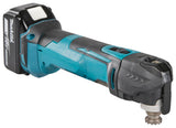 Makita 18 V Akku-Multifunktionswerkzeug – 6.000–20.000 min⁻¹, werkzeugloser Wechsel, inkl. 42 Zubehörteile - DTM51RT1J3