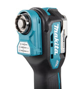 Makita Akku-Multifunktionswerkzeug – AVT Antivibration, LED-Licht & 12-stufige Winkeleinstellung - DTM52T1JX2