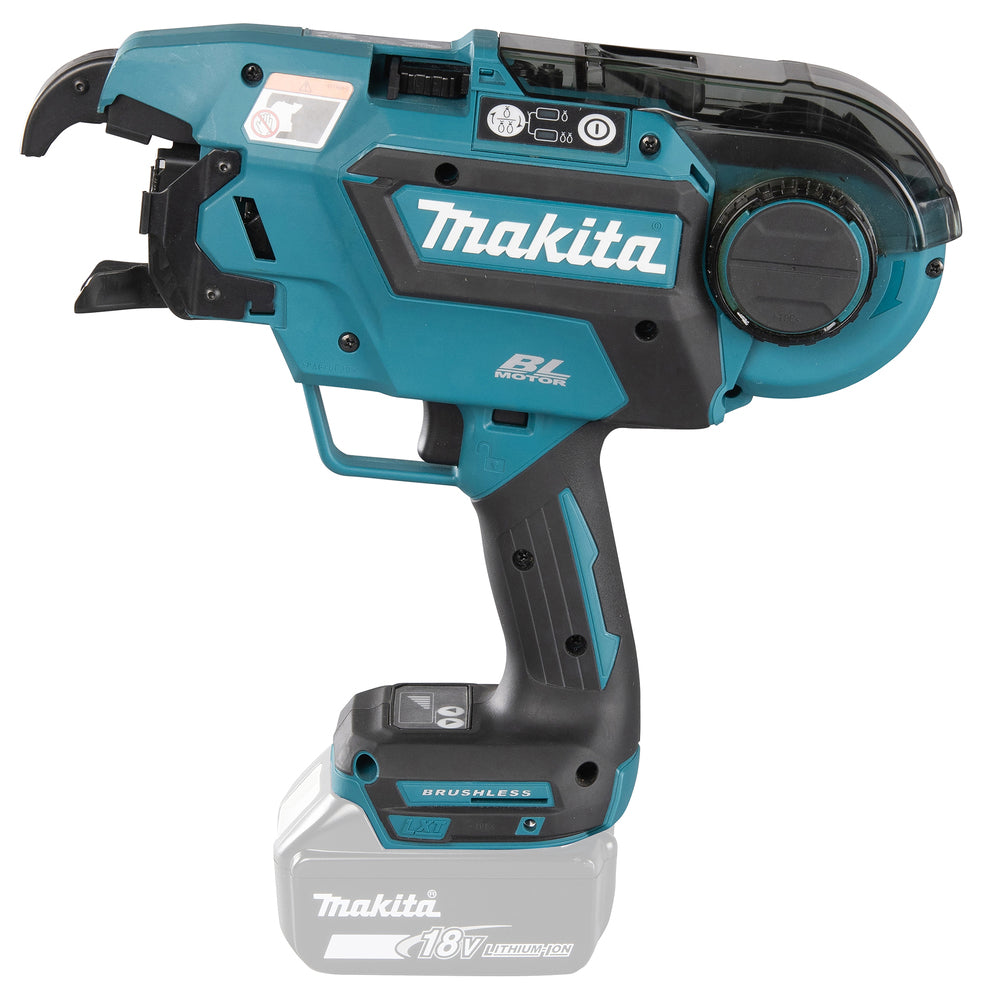 Makita Akku-Bewehrungsverbinder – 40V max, 6-stufige Bindekraft & Einhandbedienung - DTR180ZJ