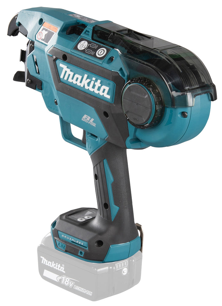 Makita Akku-Bewehrungsverbinder – 40V max, 6-stufige Bindekraft & Einhandbedienung - DTR180ZJ