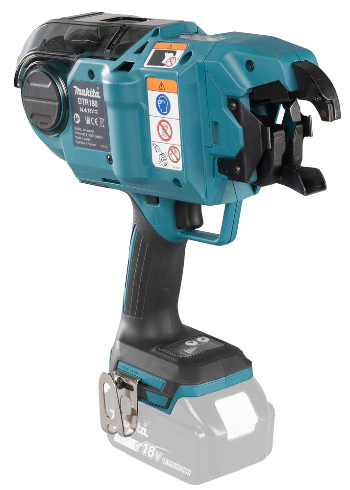 Makita Akku-Bewehrungsverbinder – 40V max, 6-stufige Bindekraft & Einhandbedienung - DTR180ZJ