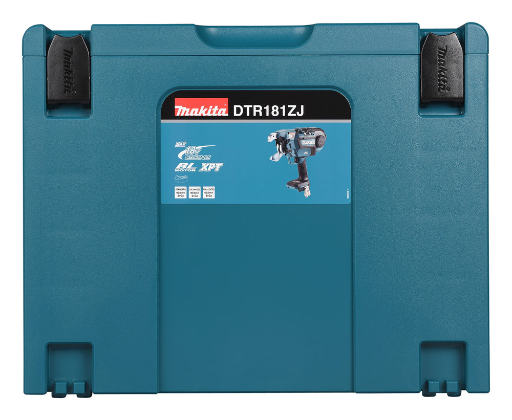 Makita Akku-Bewehrungsverbinder – 40V max, 6-stufige Bindekraft & Einhandbedienung - DTR181ZJ