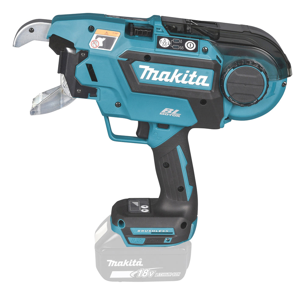 Makita Akku-Bewehrungsverbinder – 40V max, 6-stufige Bindekraft & Einhandbedienung - DTR181ZJ