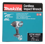 Makita Akku-Schlagschrauber 18V – 1/2", 1.000 Nm, 3 Drehzahleinstellungen & LED - DTW1002Z