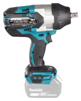 Makita Akku-Schlagschrauber 18V – 1/2", 1.050 Nm, 3 Drehzahleinstellungen & LED - DTW1004Z