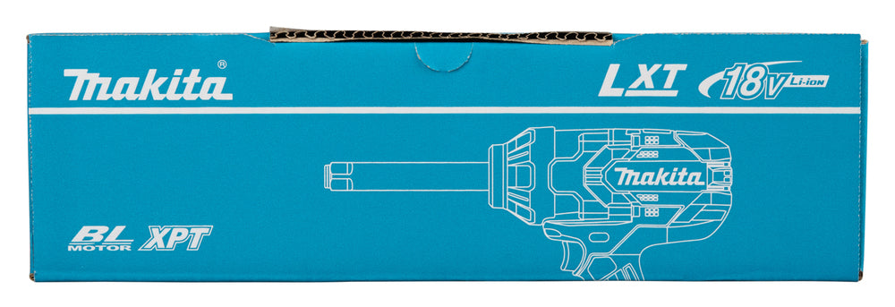 Makita Akku-Schlagschrauber DTW1005 – 18V LXT, 3/4" Langschaft, 1.360 Nm & Auto-Stopp - DTW1005Z
