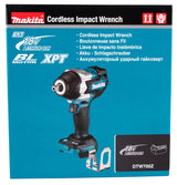 Makita Akku-Schlagschrauber 18V – Auto-Stopp, bürstenlos, LED & XPT-Schutz - DTW700Z