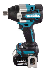 Makita Akku-Schlagschrauber 40V max – Auto-Stopp, bürstenlos, LED & XPT-Schutz - DTW701RTJ