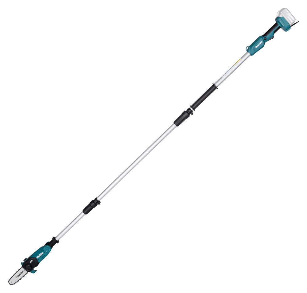 Makita Akku-Hochentaster – 20 cm Schiene, XPT & Schaftverlängerung bis 2,52 m - DUA200Z