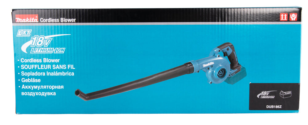 Makita Akku-Gebläse – 18 V, kompakt & extra leise für Wohngebiete - DUB186Z