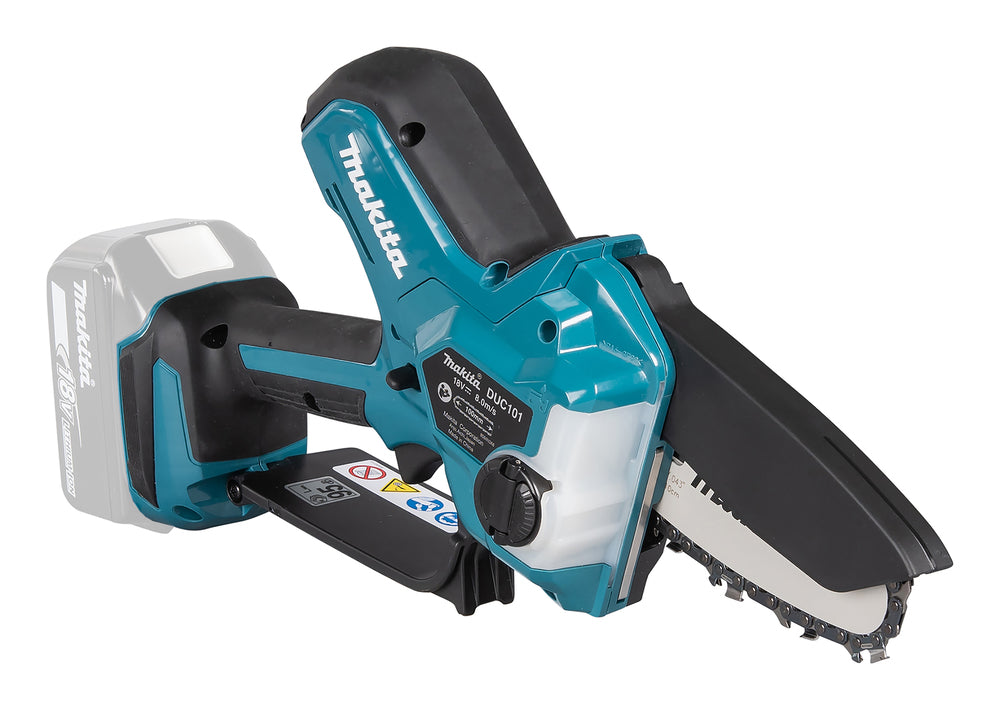 Makita Akku-Astsäge – leicht, bürstenlos & werkzeugloser Kettenwechsel - DUC101Z
