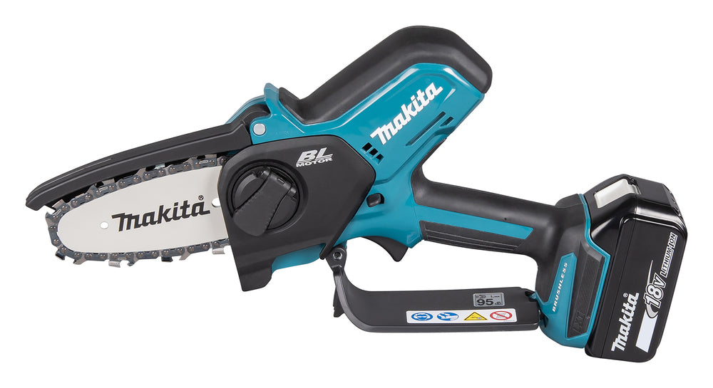 Makita Akku-Astsäge – kompakt, bürstenlos & werkzeugloser Kettenwechsel - DUC101RX06