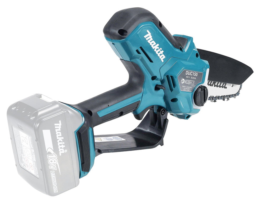 Makita Akku-Astsäge – bürstenlos, kompakt & werkzeuglose Kettenspannung - DUC150Z