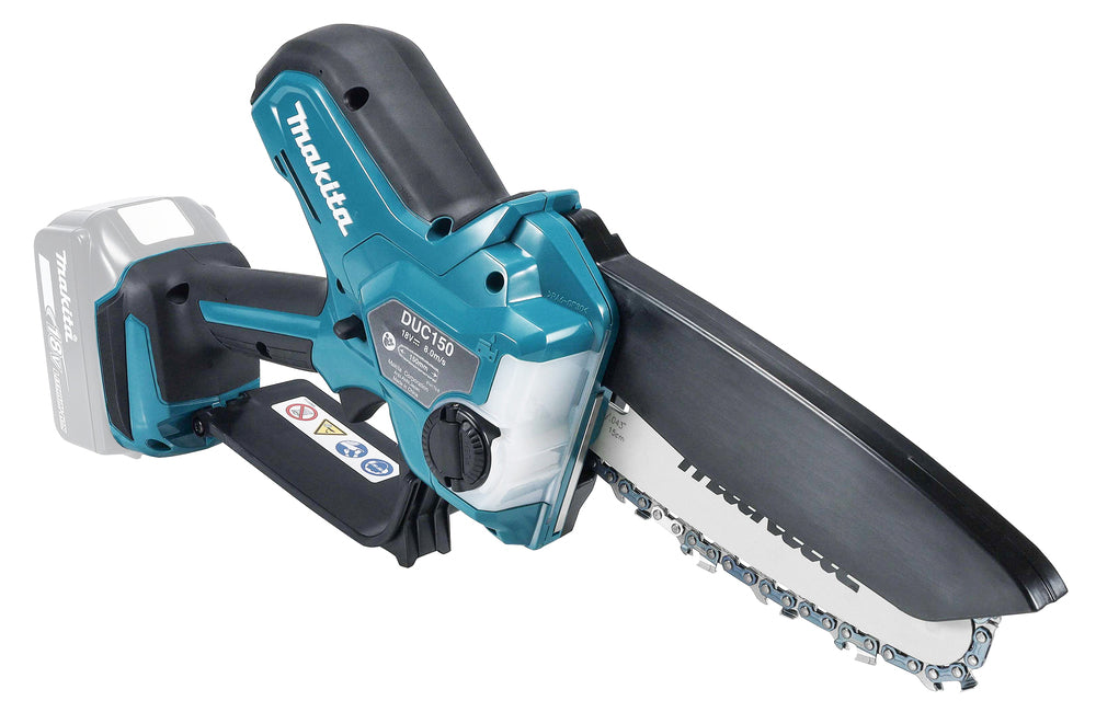 Makita Akku-Astsäge – bürstenlos, kompakt & werkzeuglose Kettenspannung - DUC150Z
