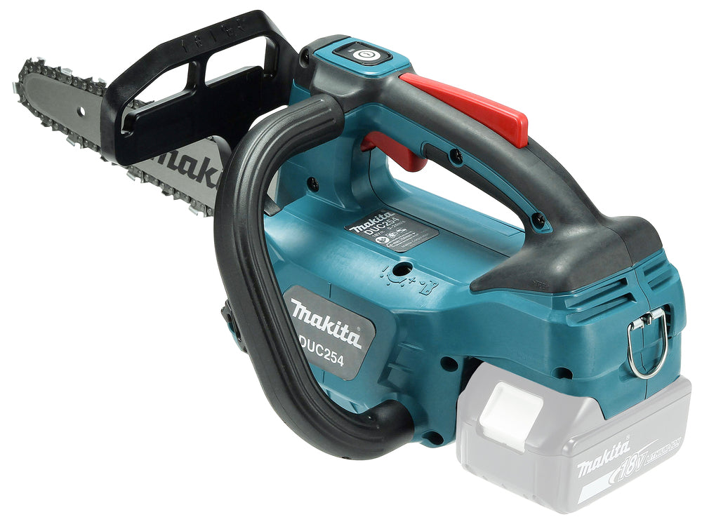 Makita 18 V Top Handle Akku-Kettensäge – 25 cm Carving-Schwert, 22,5 m/s, Torque Boost Mode (nur für gewerbliche Anwender) - DUC254CZ