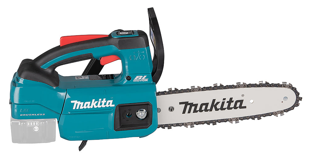 Makita 18 V Top Handle Akku-Kettensäge – 25 cm Schwert, 24 m/s, Torque Boost Mode (nur für gewerbliche Anwender) - DUC254Z