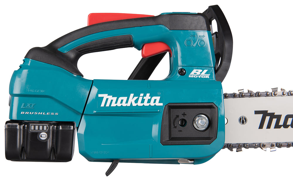 Makita 18 V Top Handle Akku-Kettensäge – 25 cm Schwert, 24 m/s, Torque Boost Mode (nur für gewerbliche Anwender) - DUC254Z