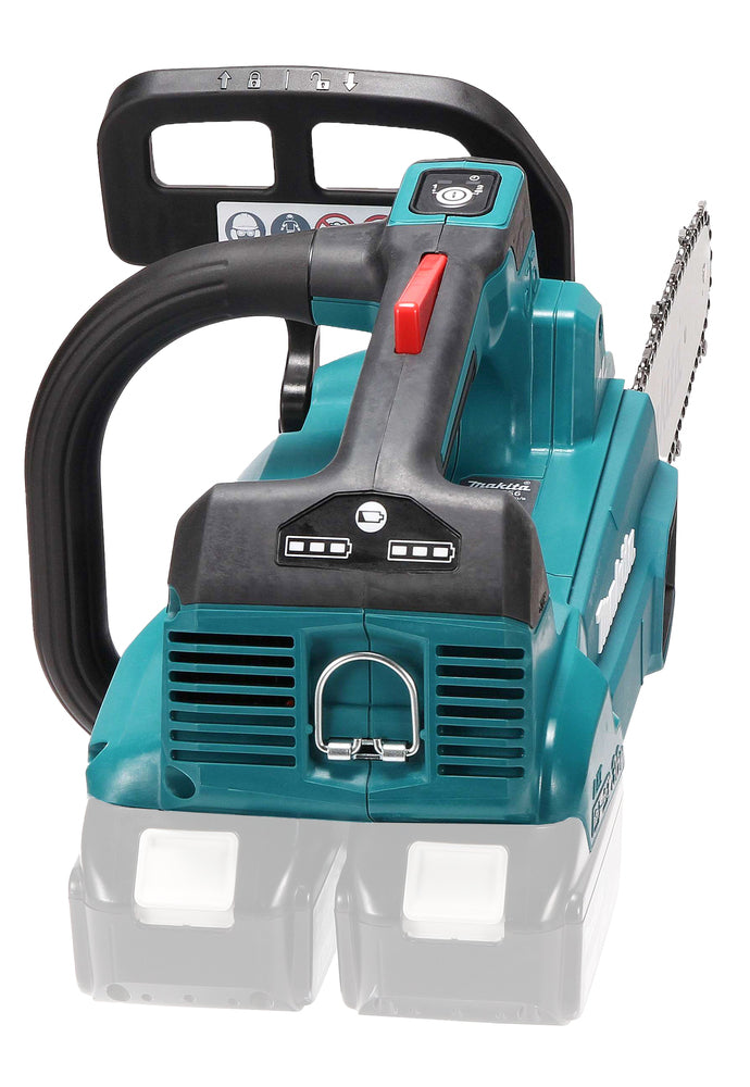Makita 2x 18 V Top Handle Akku-Kettensäge – 20 m/s, bürstenloser Motor (nur für gewerbliche Anwender) - DUC256Z