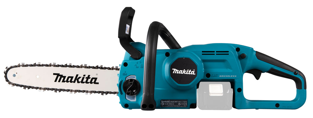 Makita 18 V Akku-Kettensäge – 610 W Leistung, 7,7 m/s Kettengeschwindigkeit & bürstenloser Motor - DUC307ZX2