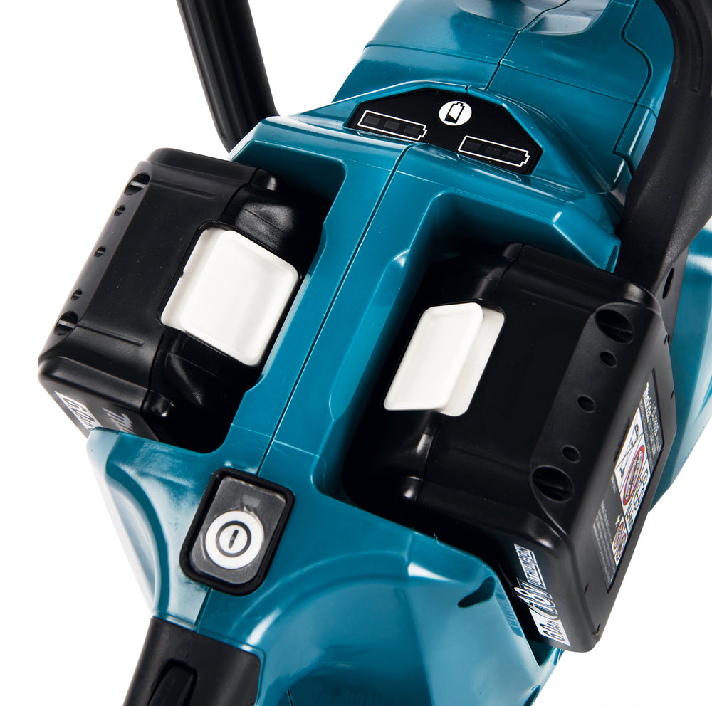 Makita 2x 18 V Akku-Kettensäge – 35 cm Schwert, 20 m/s Kettengeschwindigkeit & bürstenloser Motor - DUC353PG4