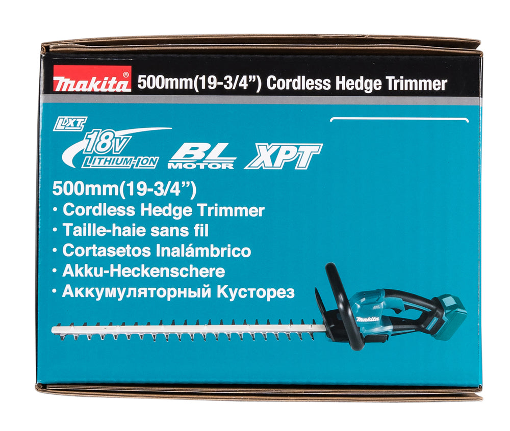 Makita Akku-Heckenschere DUH506 – bürstenlos, 2,9 kg & bis 20 mm Astdicke - DUH506Z