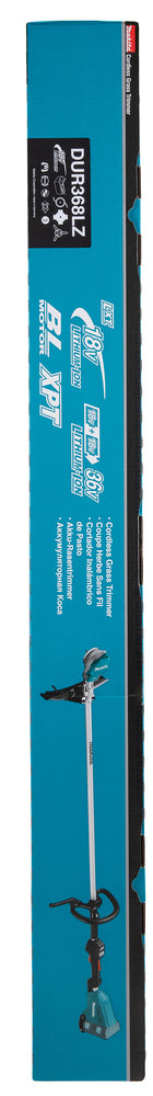 Makita Akku-Freischneider 2x18V – Rundhandgriff, bürstenlos, ADT/AFT & XPT-Schutz - DUR368LZ
