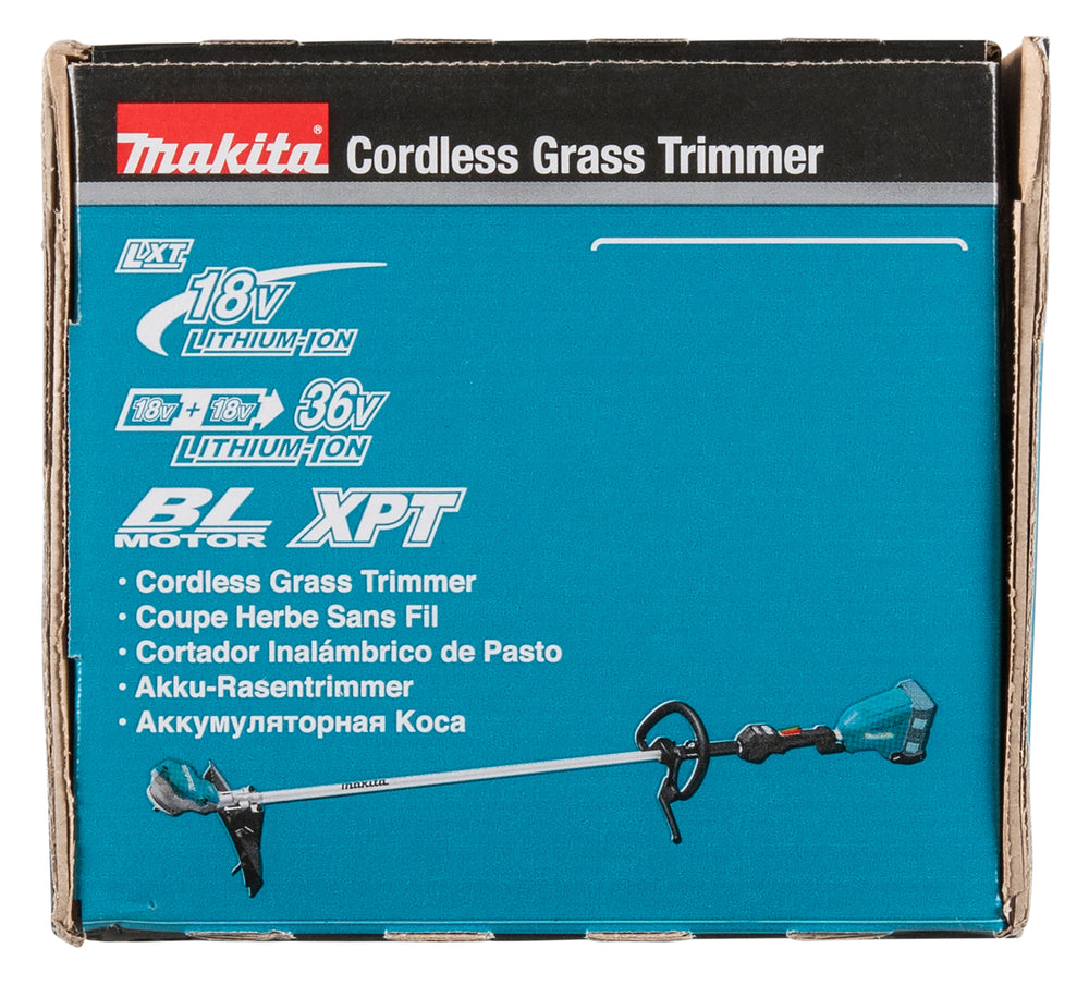 Makita Akku-Freischneider 2x18V – Rundhandgriff, bürstenlos, ADT/AFT & XPT-Schutz - DUR368LZ