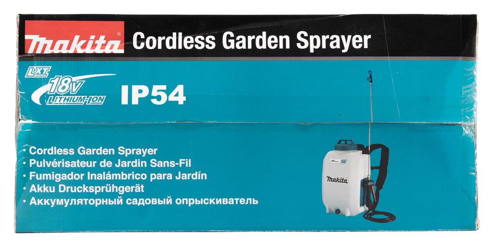 Makita Akku-Druckspritze – staub- & spritzwassergeschützt, emissionsfrei & leise - DUS158Z