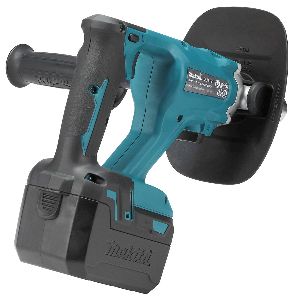 Makita Akku-Rührgerät DUT131Z 18V – bürstenlos mit XPT & Akku-Schutzgehäuse - DUT131Z