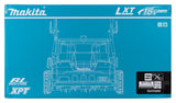 Makita Akku-Vertikutierer – 32 cm Arbeitsbreite, 30L Fangkorb & XPT-Schutz - DUV320Z