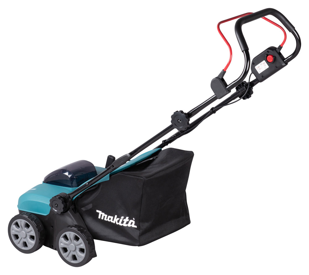 Makita Akku-Vertikutierer – 32 cm Arbeitsbreite, 30L Fangkorb & XPT-Schutz - DUV320Z