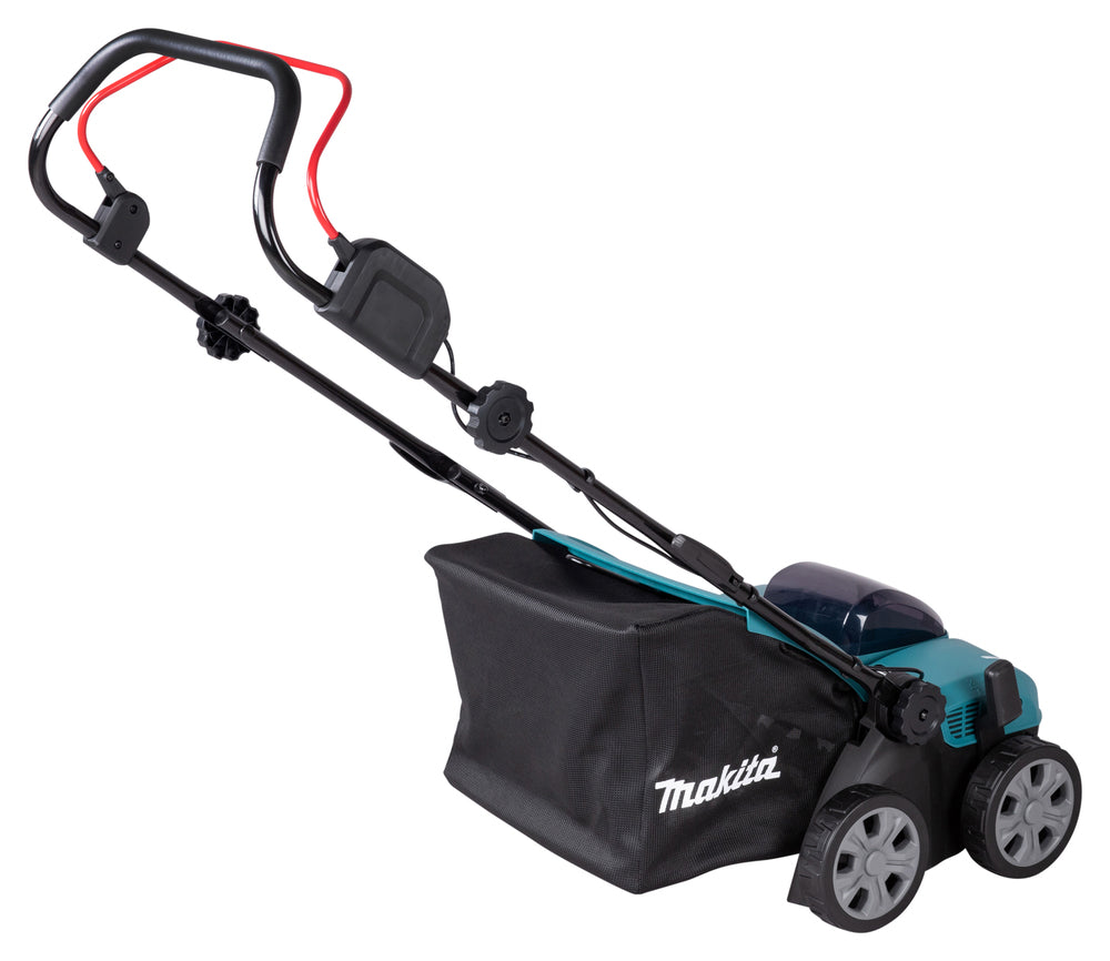 Makita Akku-Vertikutierer – 32 cm Arbeitsbreite, 30L Fangkorb & XPT-Schutz - DUV320Z