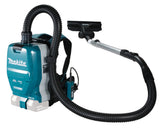 Makita Akku-Rucksackstaubsauger 2x18V – 2L Behälter, HEPA-Filter & LED-Licht - DVC261ZX15