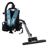 Makita Akku-Rucksackstaubsauger 2x18V – 2L Behälter, HEPA-Filter & LED-Licht - DVC261ZX15