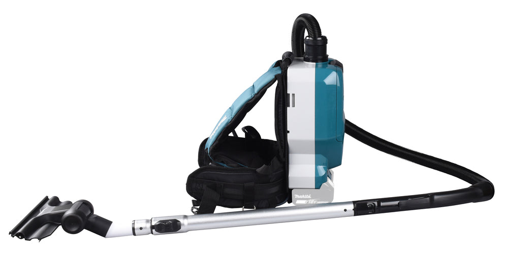 Makita Akku-Rucksackstaubsauger 2x18V – 2L Behälter, HEPA-Filter & LED-Licht - DVC261ZX15
