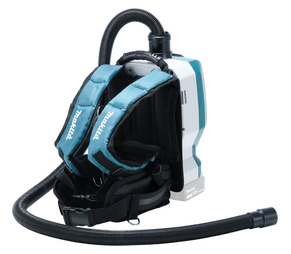 Makita Akku-Rucksackstaubsauger 2x18V – mit AWS, HEPA-Filter & LED-Arbeitslicht - DVC265ZXU