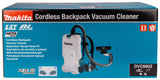 Makita Akku-Rucksackstaubsauger 2x18V – mit teleskopierbarem Saugrohr & HEPA-Filter - DVC660Z