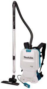 Makita Akku-Rucksackstaubsauger 2x18V – mit teleskopierbarem Saugrohr & HEPA-Filter - DVC660Z