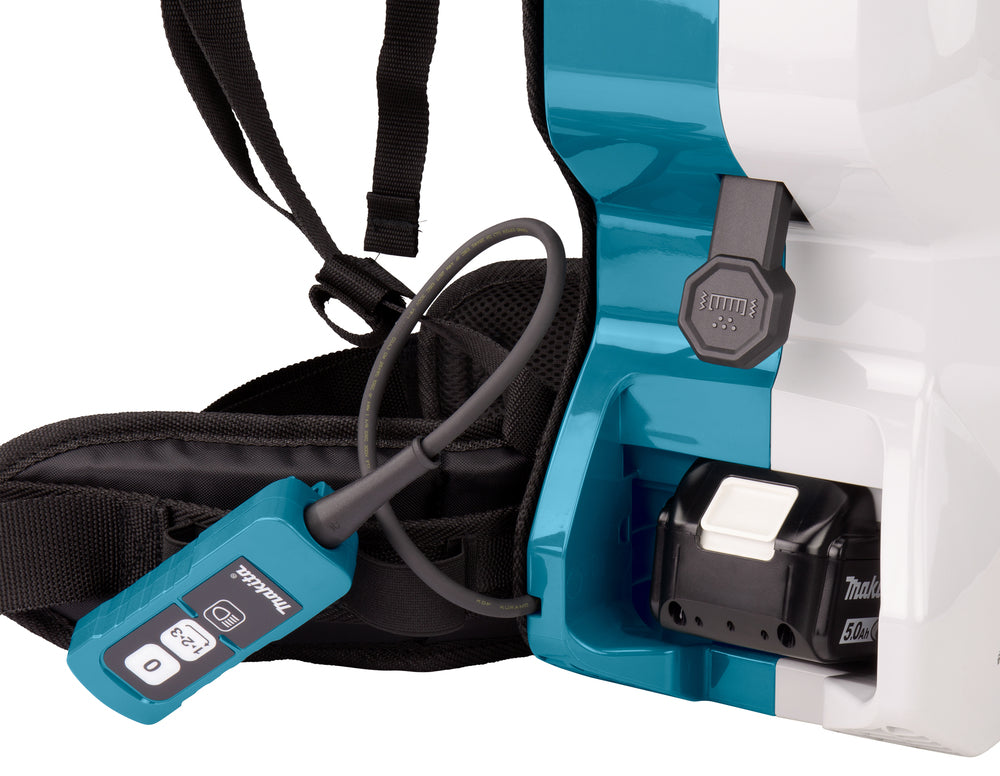 Makita Akku-Rucksackstaubsauger 2x18V – mit teleskopierbarem Saugrohr & HEPA-Filter - DVC660Z