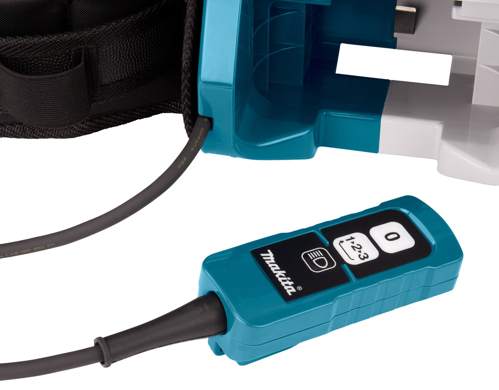 Makita Akku-Rucksackstaubsauger 2x18V – mit teleskopierbarem Saugrohr & HEPA-Filter - DVC660Z