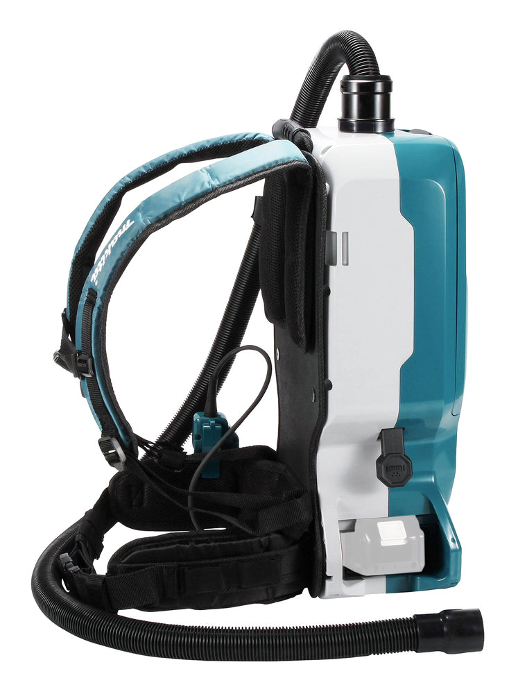 Makita Akku-Rucksackstaubsauger 2x18V – mit AWS, HEPA-Filter & bürstenlosem Motor - DVC665ZU