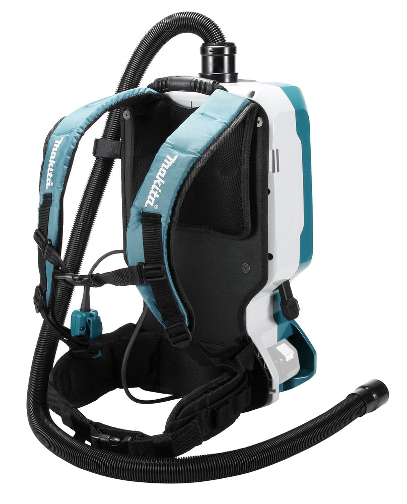 Makita Akku-Rucksackstaubsauger 2x18V – mit AWS, HEPA-Filter & bürstenlosem Motor - DVC665ZU