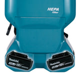 Makita Akku-Rucksackstaubsauger 2x18V – mit AWS, HEPA-Filter & bürstenlosem Motor - DVC665ZU